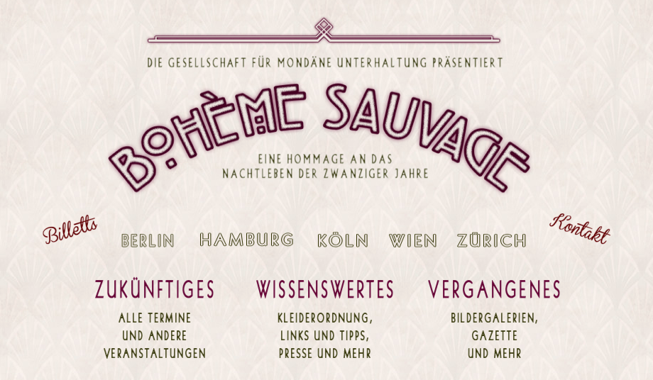 Nylons – kleine uitweiding: Bohème Sauvage