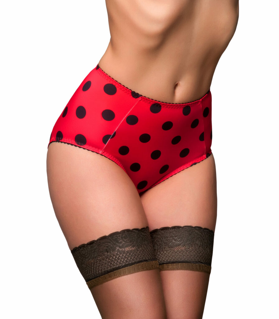 Betty Lieveheersbeestje-Hemd - rood zwart of roze wit