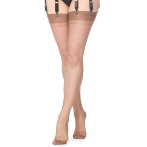 Pur Nylon nahtlos – cacao (braun)