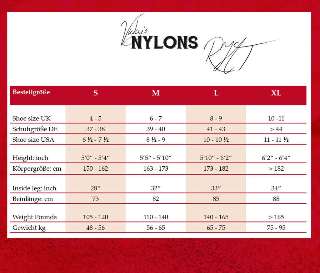 100% Nylon - nahtlose, echte Englische – Farbe Naturel - Afbeelding 2