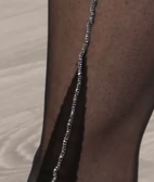 Nahtnylon klassieke Fully Fashioned Point Nahtnylons - Zwart met gouden of zilveren stiksels - Afbeelding 4